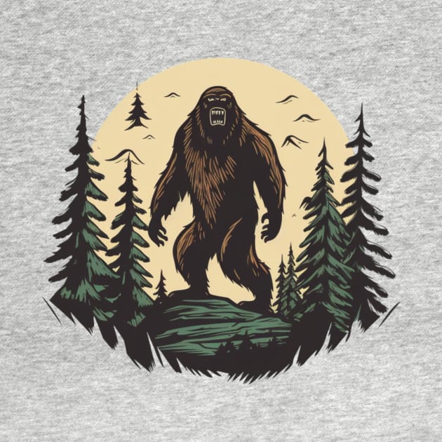 Sasquatch, Bigfoot by Cryptid